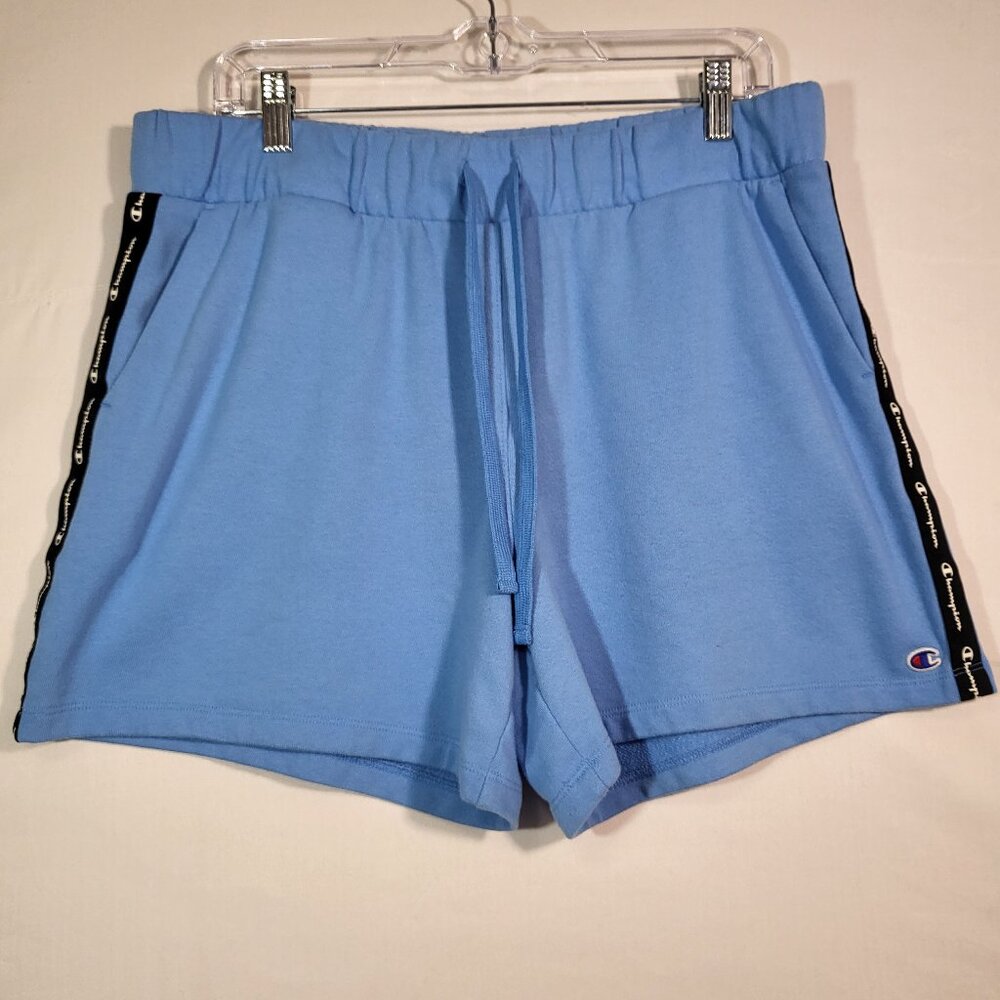 Champion Athleticwear Woman's Shorts Size Large Sky Blue
